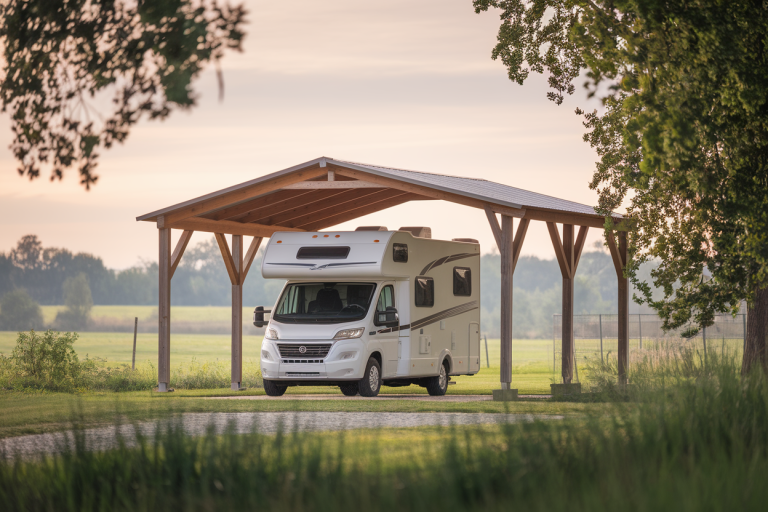 Carport camping car : Abris et batiments moins chers