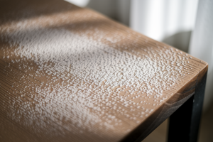 Moisissure blanche sur meuble en bois : Comment l&rsquo;enlever efficacement