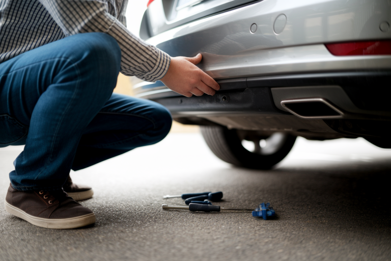 Comment Remettre un Capteur de Recul Enfoncé : Les Étapes de Changement