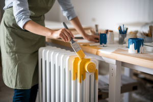 Peindre sèche serviette : Comment faire étape par étape